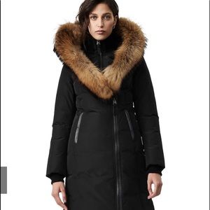 MACKAGE Kay coat with signature fur collar
